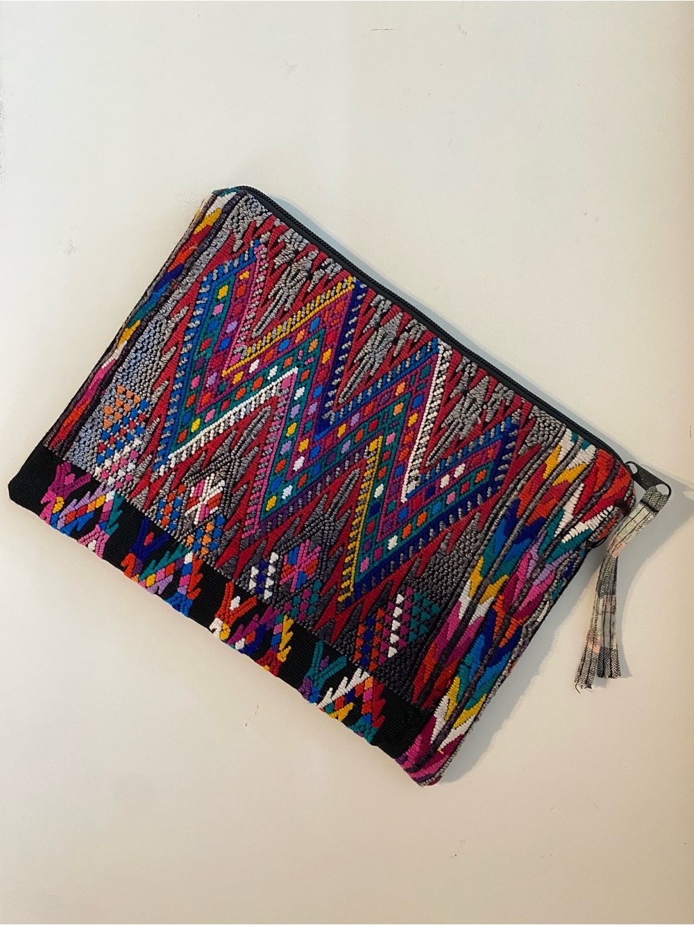 Altiplano Vibrant Woven Guatemalan Clutch